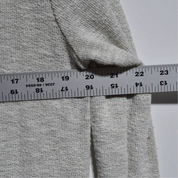 Daytrip Cream Layered Open Front Duster Cardigan Size XS - Picture 5 of 8